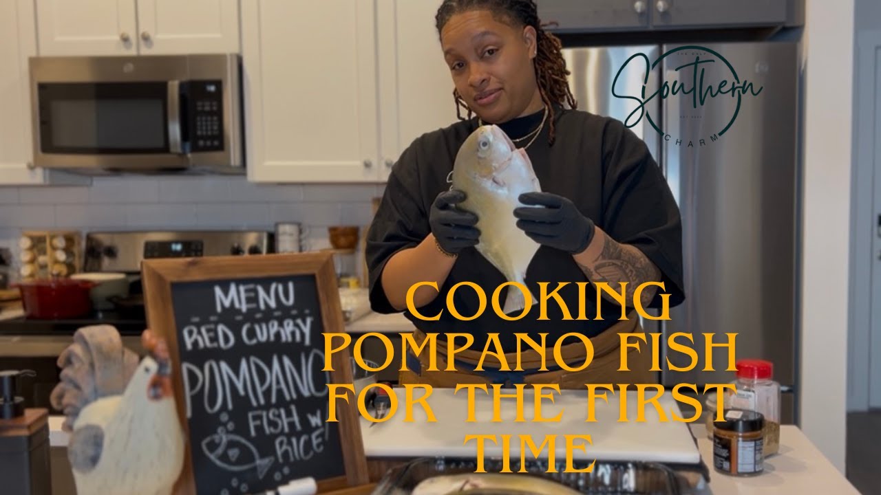 Pan-Seared Pompano Fish with Coconut Curry & Jasmine Rice | Cozy Soulful Dinner 