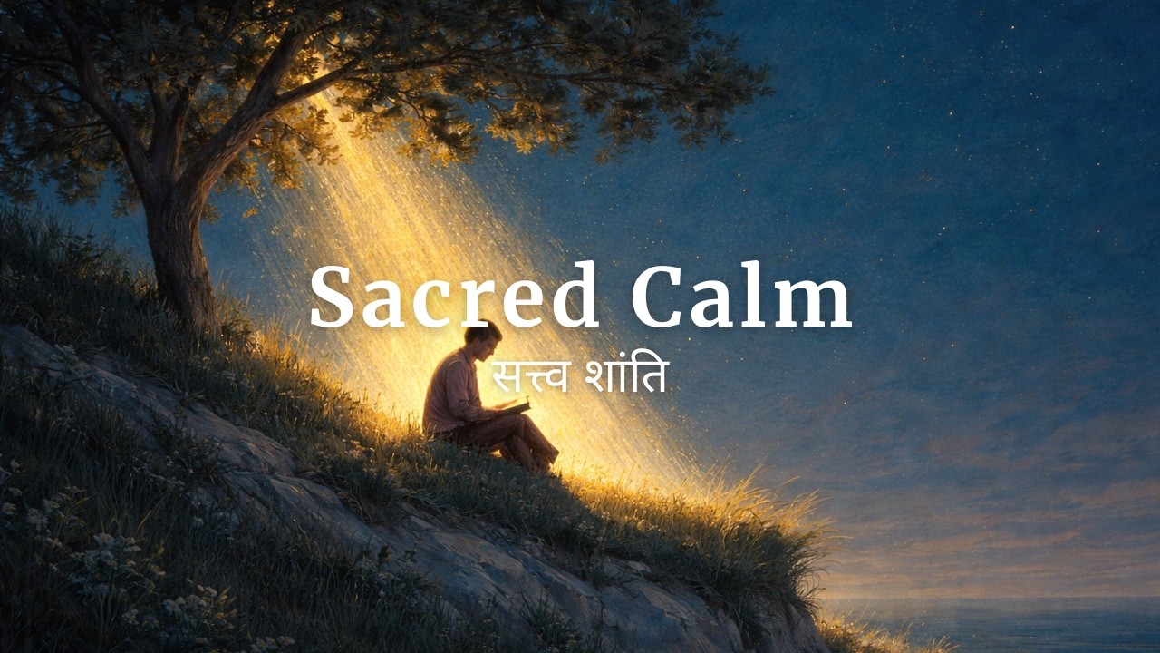 Calm Indian Music for Meditation: The Light That Arrived Without a Sound – Sattva Shanti