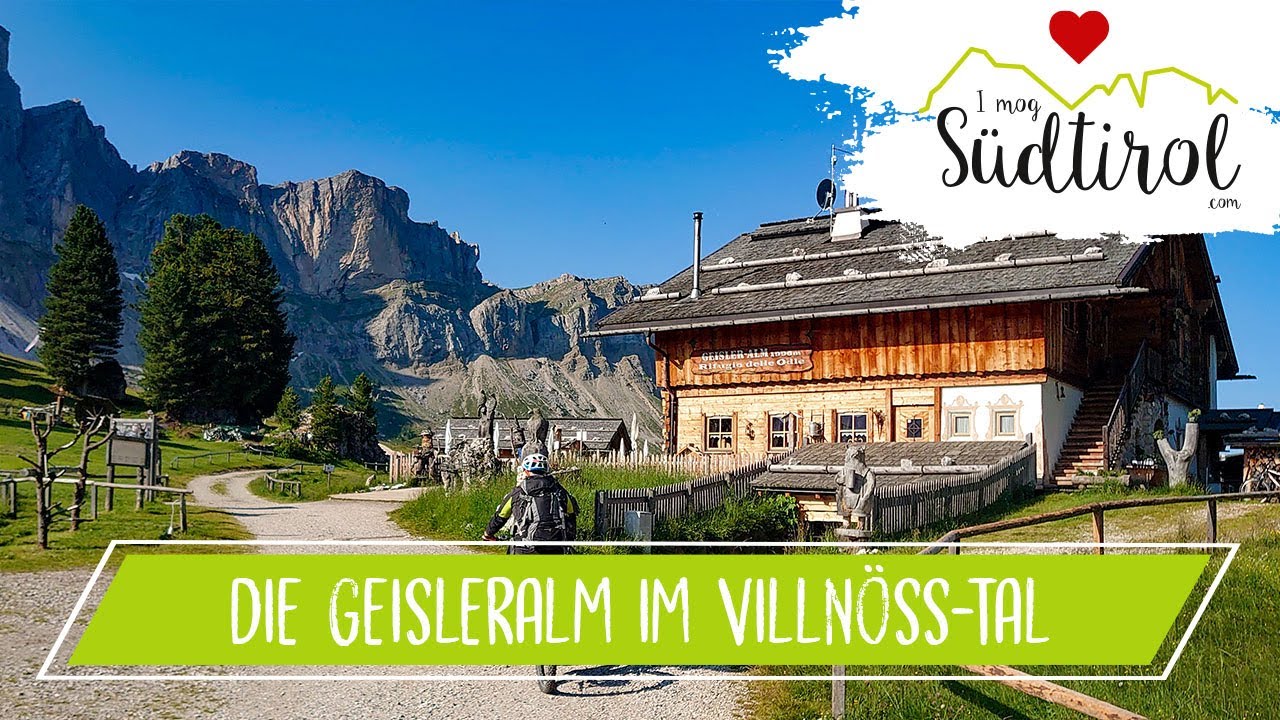 S&uuml;dtirol Fahrradfahren ❤️ Die Geisleralm im Villn&ouml;sstal ➡️ Geisler Spitzen ☀️ Urlaub in S&uuml;dtirol