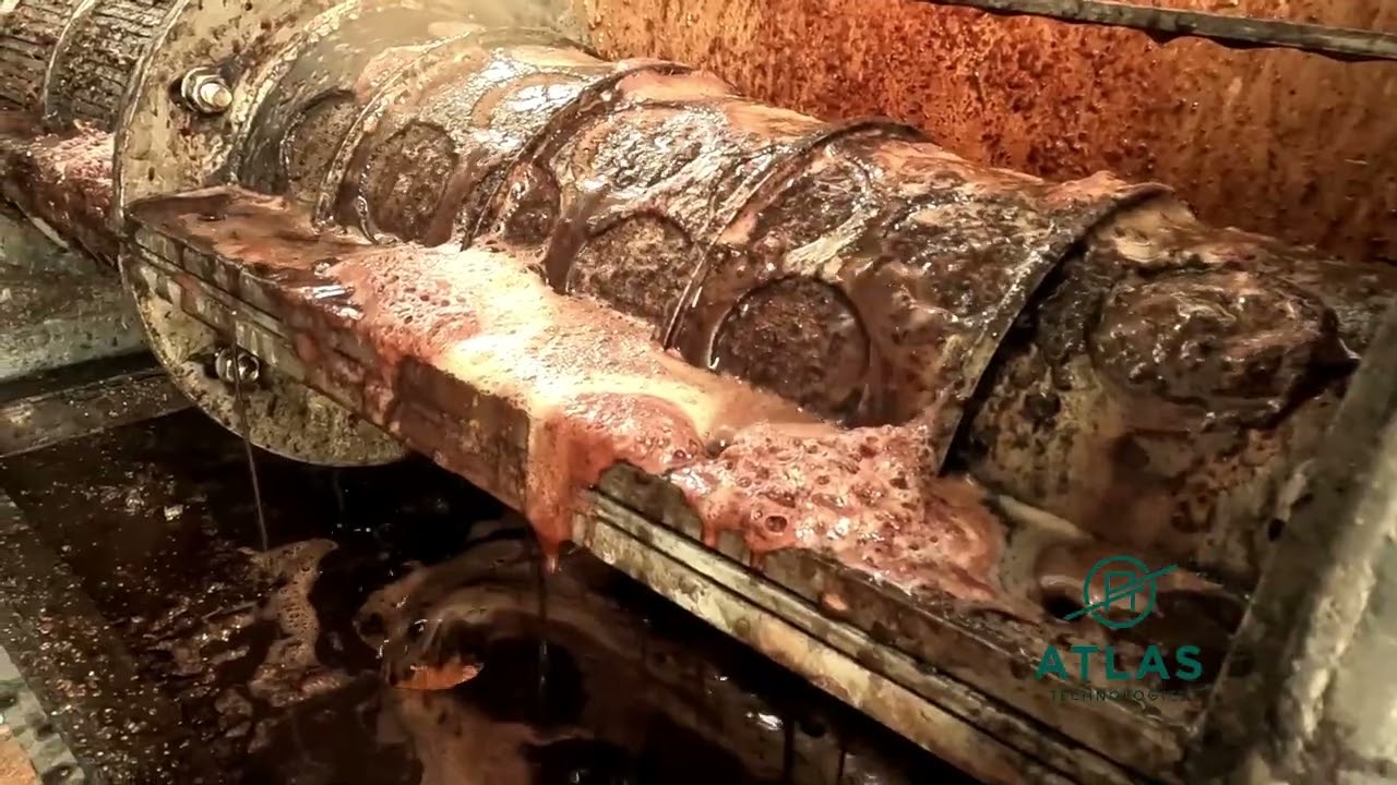 Organic Waste Dewatering Screw Press