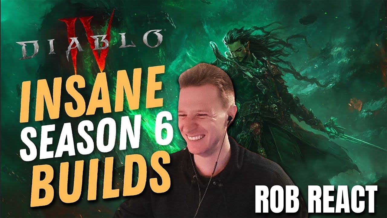 The Most Insane Builds To Play In Diablo 4 Season 6! Rob React