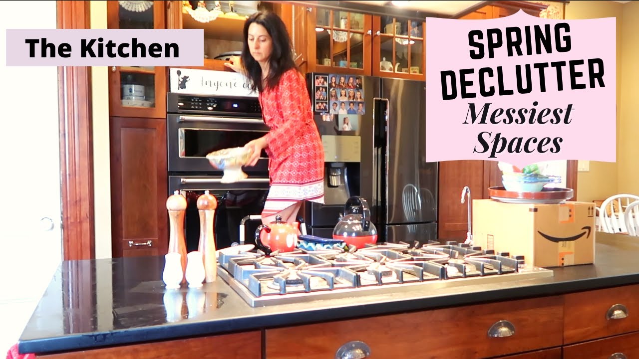 Kitchen Declutter | Spring Decluttering the Messiest Spaces