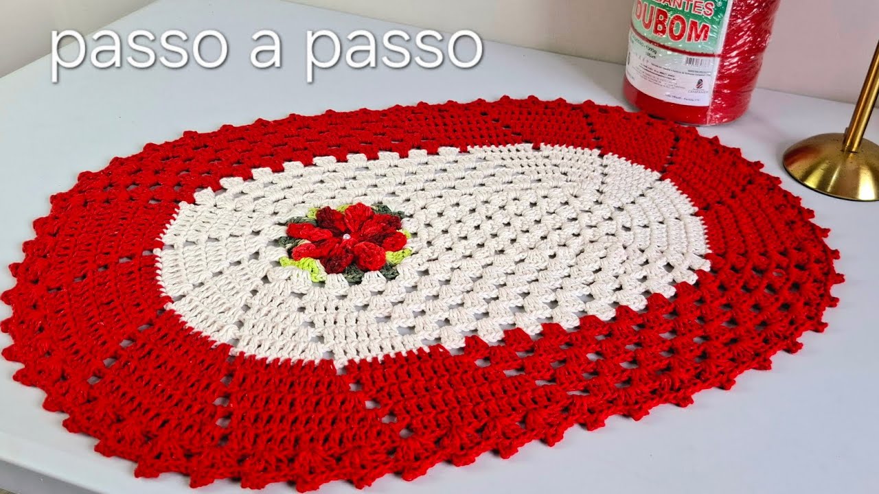 TAPETE ALBA/ TAPETE ESPIRAL COM BASE SUCESSO DO MOMENTO/ por @Ateliênanaecroche #crochê #tapete 