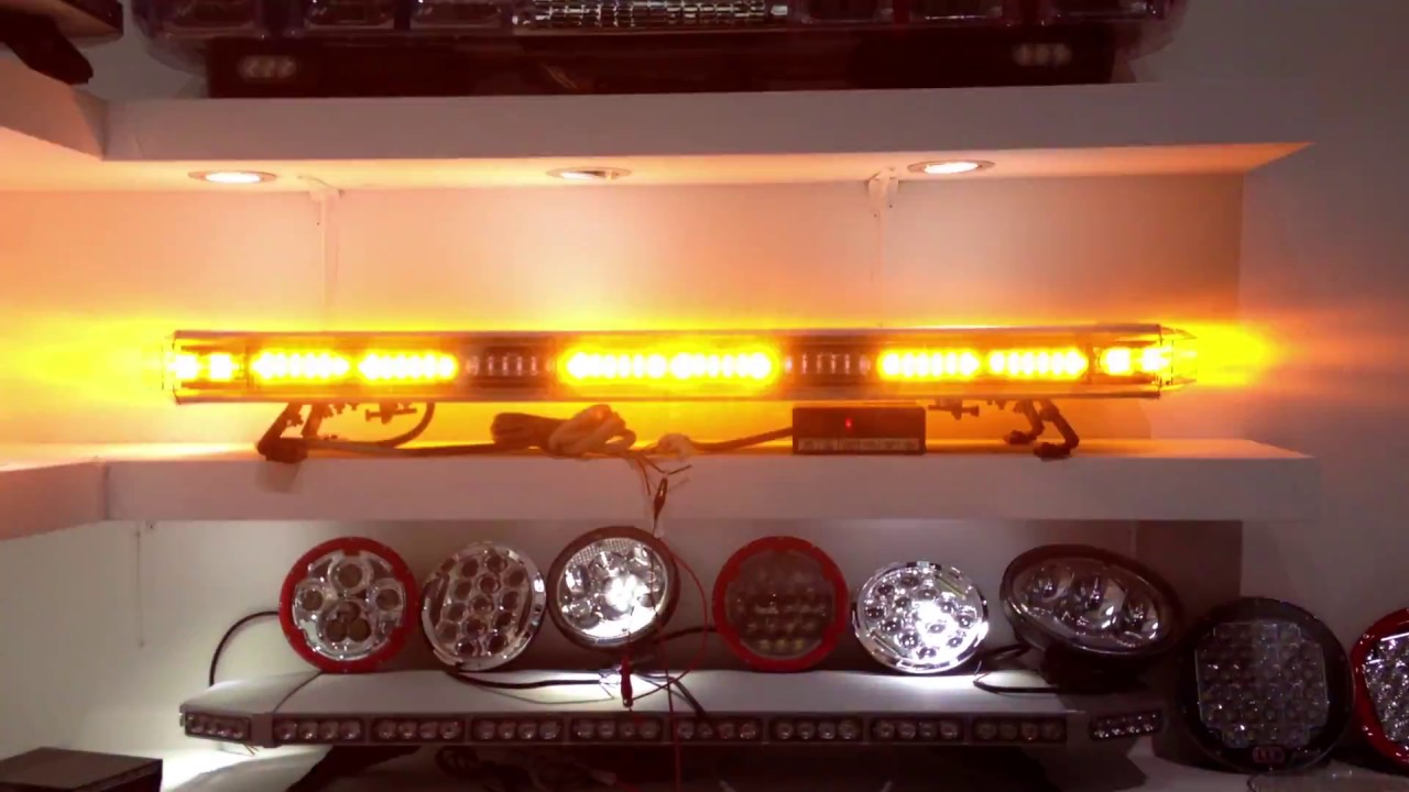 TBD6855D 48inch LED warning lightbar/Varningsljusramper/LED varsellysbjelke/LED lichtbalk