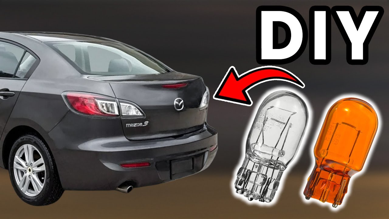 DIY 2010-2013 Mazda 3 Tail Light Bulbs Replacement | Replace Mazda 3 Rear Turn Signal Bulb