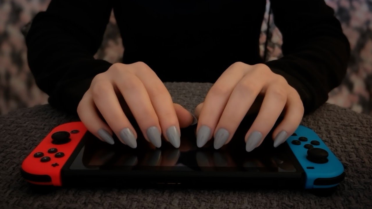Tingly Screen Tapping ASMR for 100% Relaxation (No Talking) Nintendo Switch/iPad Screen Taps