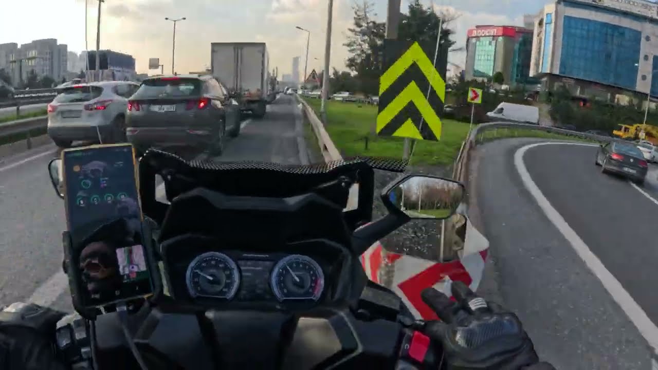 Honda Forza 250 - BanaBiKurye - 107.Gün 3x Speed