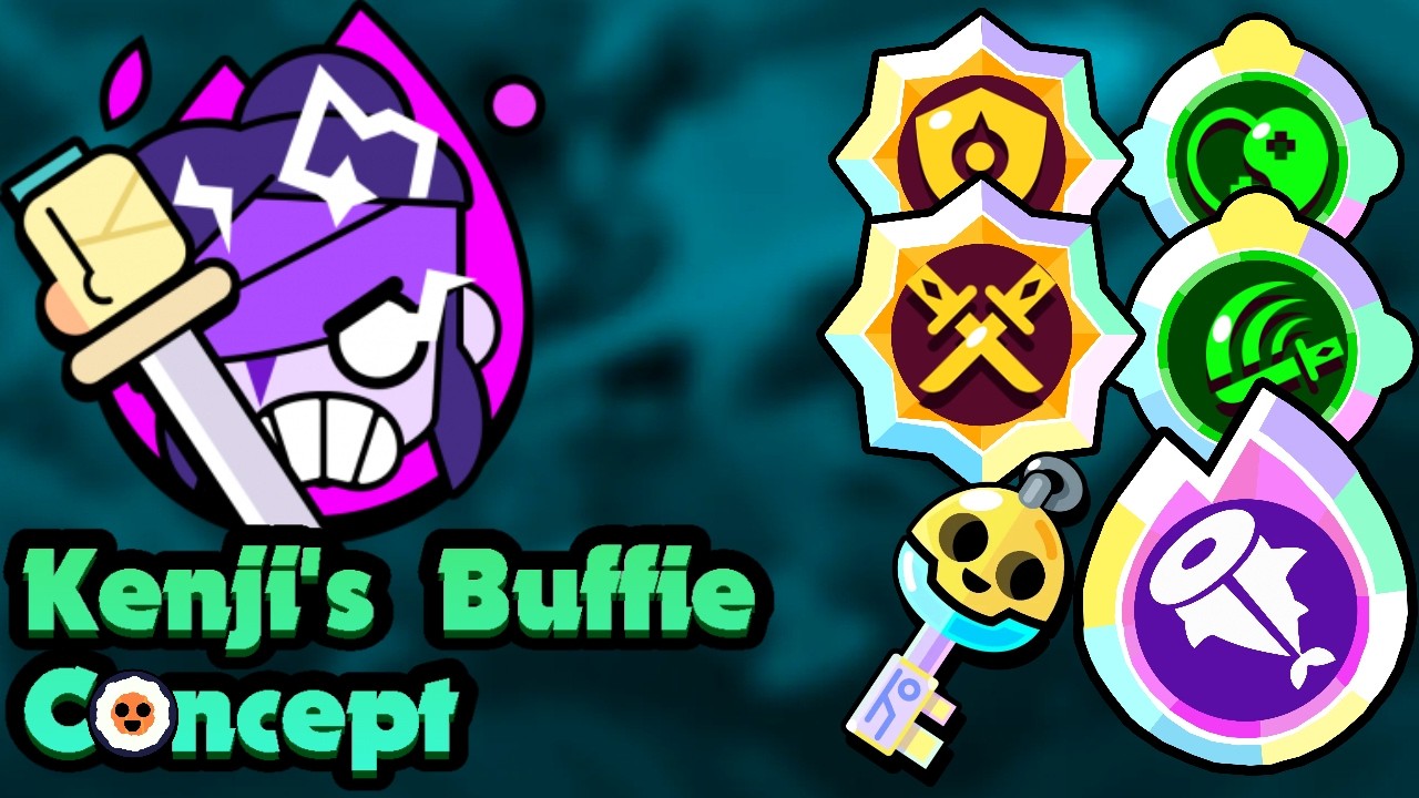 My Kenji Buffies Concept For Brawl Stars 🍣