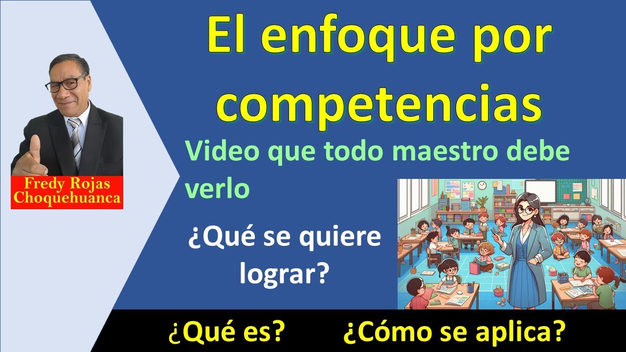 Modelo enfoque por competencias
