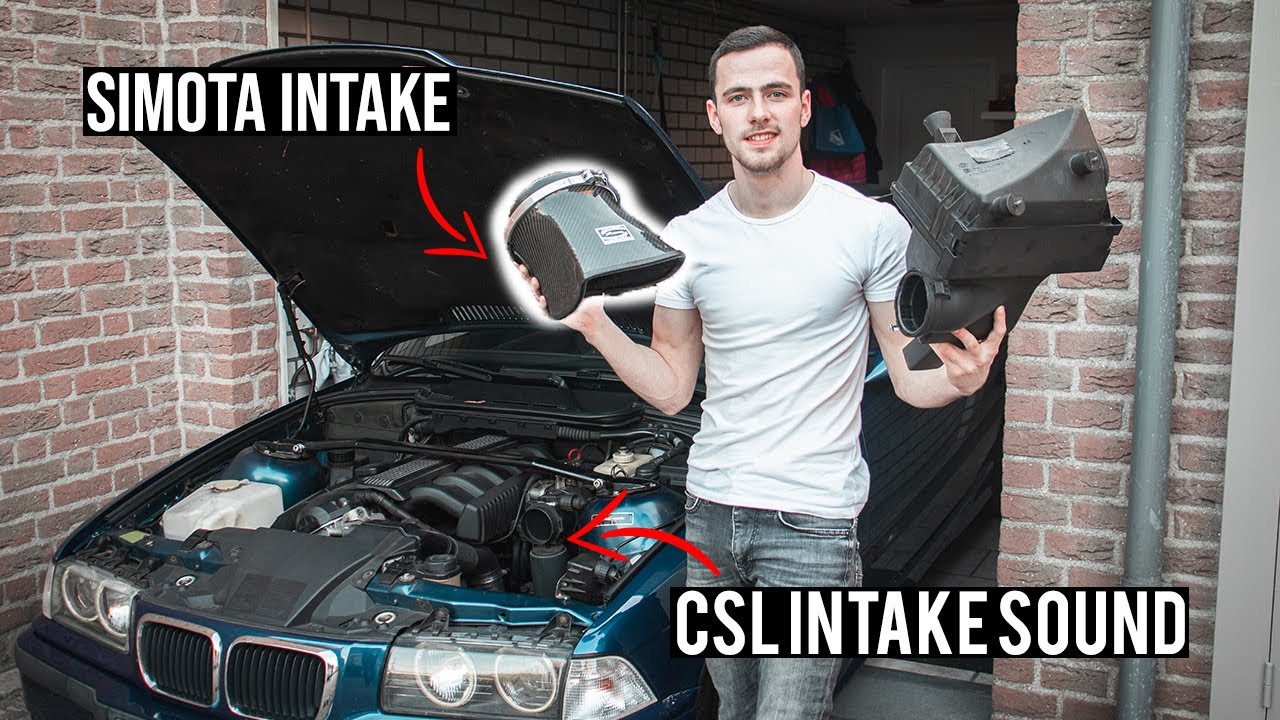 E36 Simota Air Intake Install!! (Before And After Comparison)