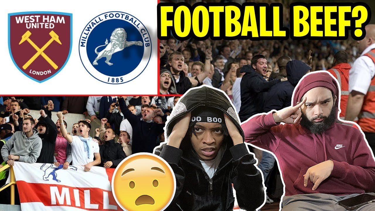 SLID ON THEIR OPPS? 🤨😨 | AMERICANS REACT TO THE DEADLY LONDON FOOTBALL RIVALRY WEST HAM VS MILLWALL