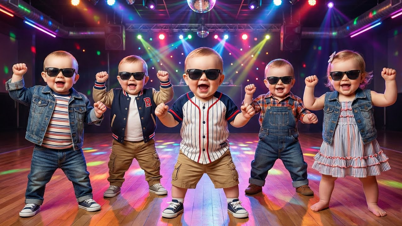 New Fun Dance: Dodi Dodi Dum Dum & Dudi Dudi Dam Dam 👶💃| Babies Version