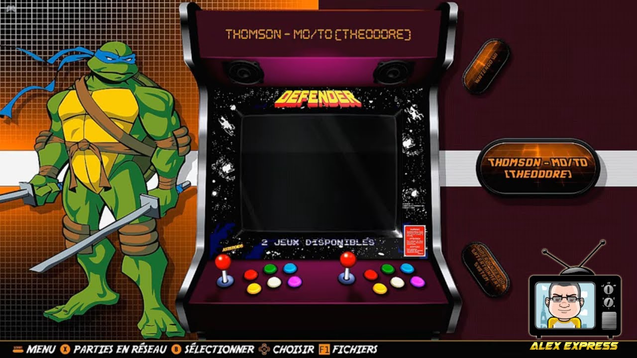 Theme Batocera 5.25  retroarts et forever beta d' Hell mic