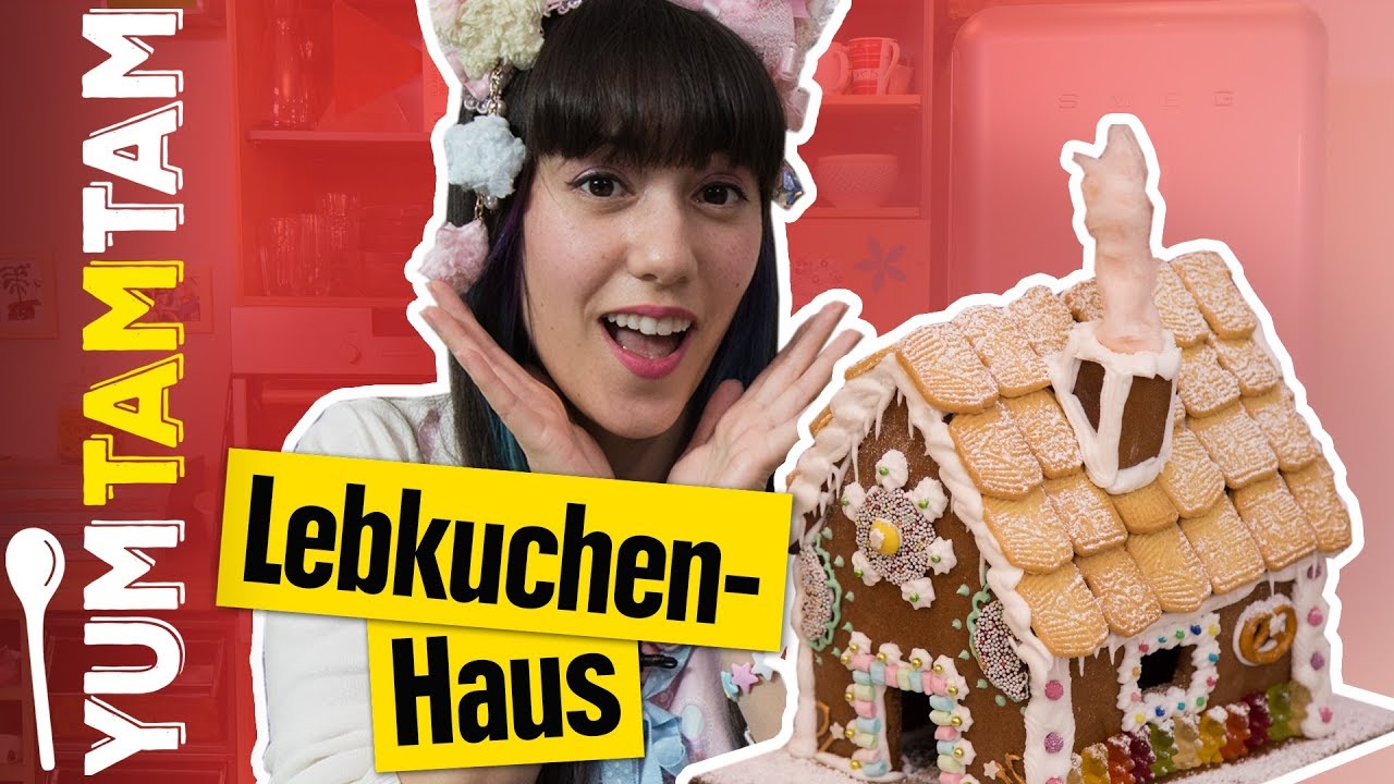 Lebkuchenhaus // Backen & Dekorieren // #yumtamtam