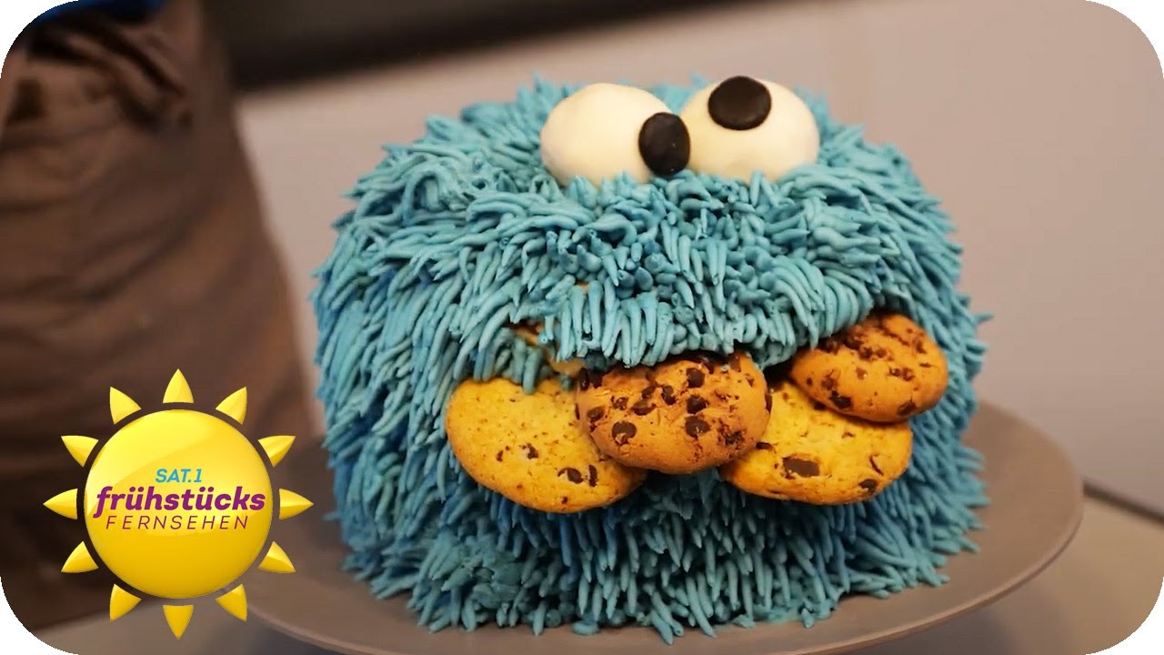 Zuckersüße Krümelmonster-Torte - so geht's | SAT.1 Frühstücksfernsehen