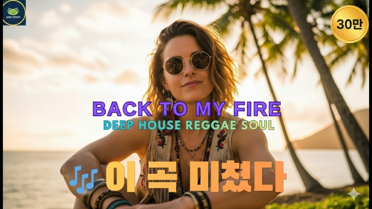 [고음질] BACK TO MY FIRE 🔥 딥하우스 레게소울 | JUNO STUDIO