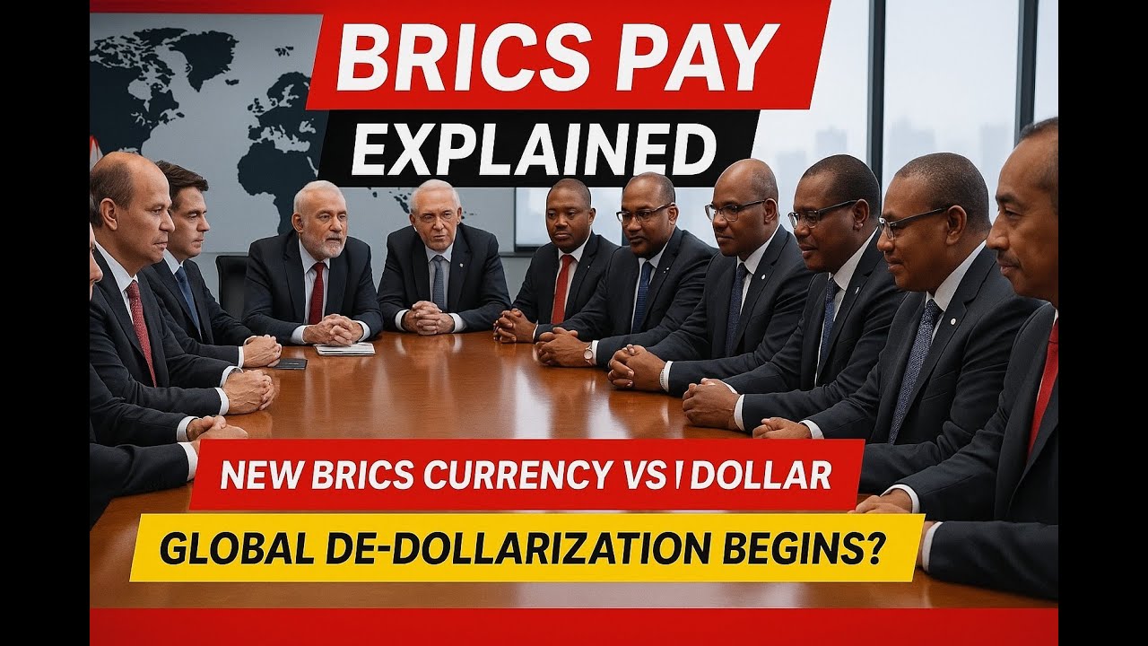BRICS Pay Explained | New BRICS Currency vs Dollar | Global De-Dollarization Begins?