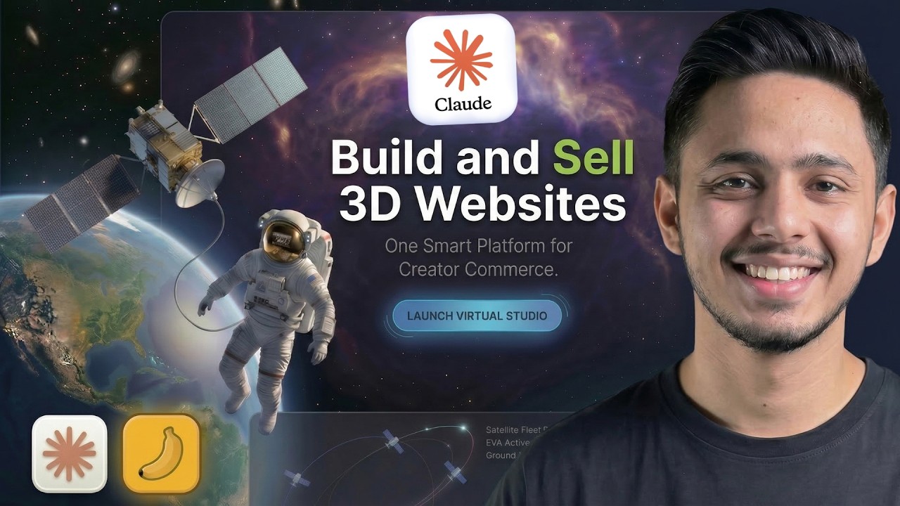 How I Vibe coded Apple-Style $5000 Website With AI ( Claude)