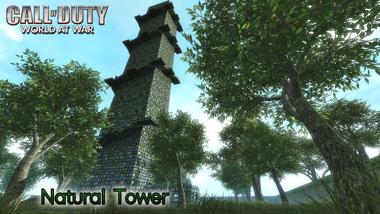 WaW New Custom Zombies Natural Tower