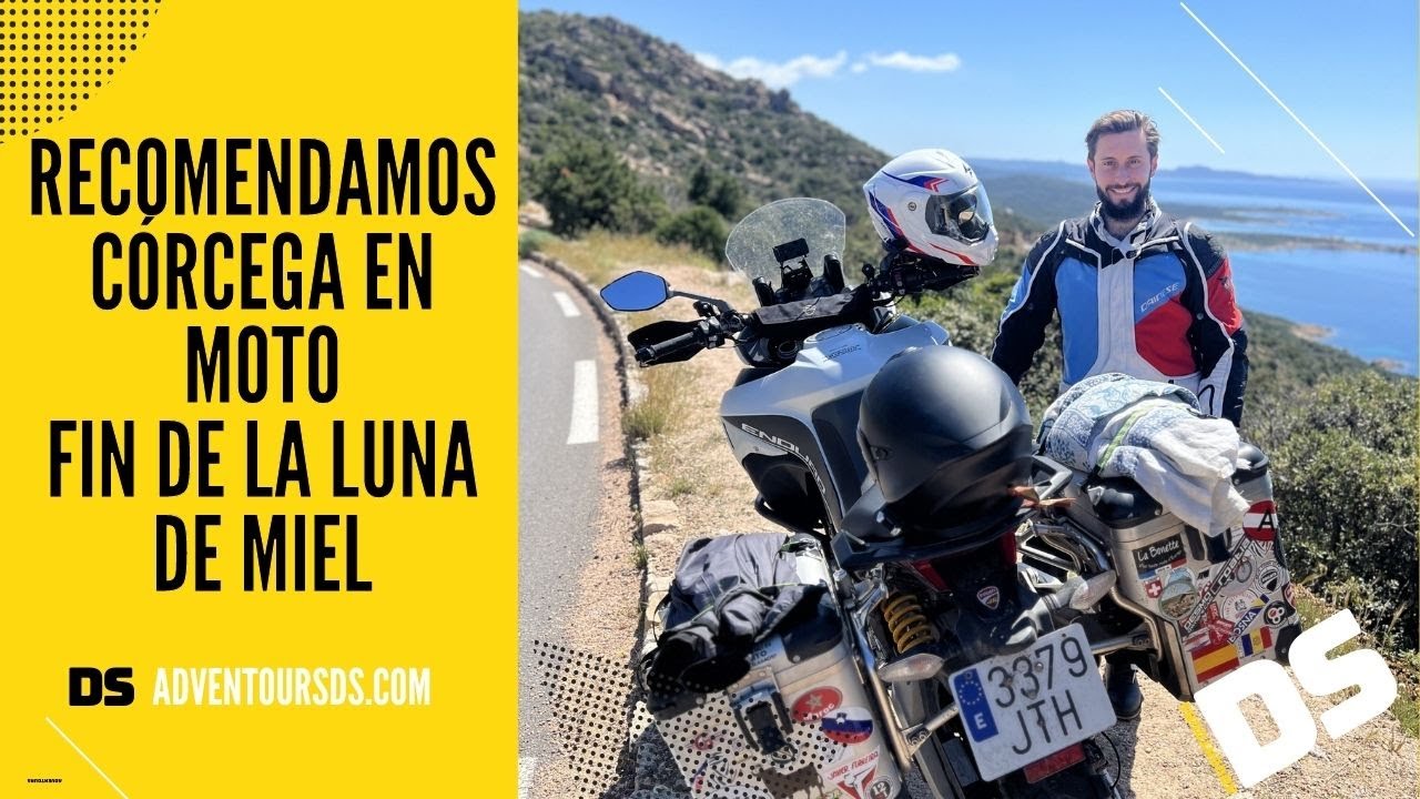 Fin de CÓRCEGA y CERDEÑA en MOTO | Fin de la Luna de Miel en MOTO | AdventoursDS
