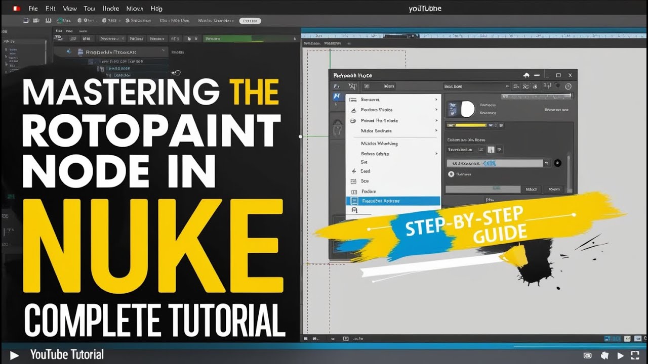 Mastering the RotoPaint Node in Nuke: Complete VFX Tutorial