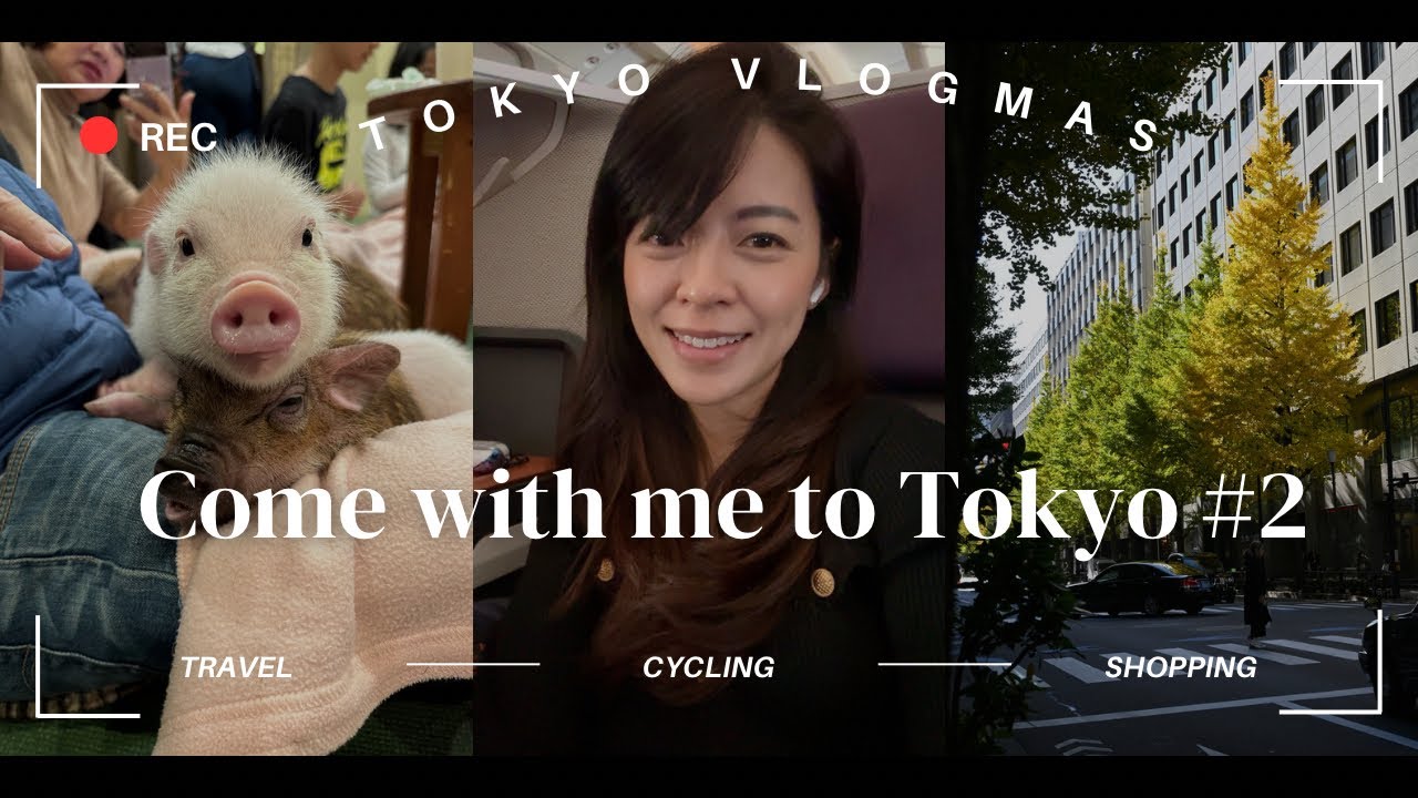 Tokyo Vlog #2 Kawagoe, Mitsui Factory Outlet, Micro Pig Cafe, Food Reccs, Singapore Airlines