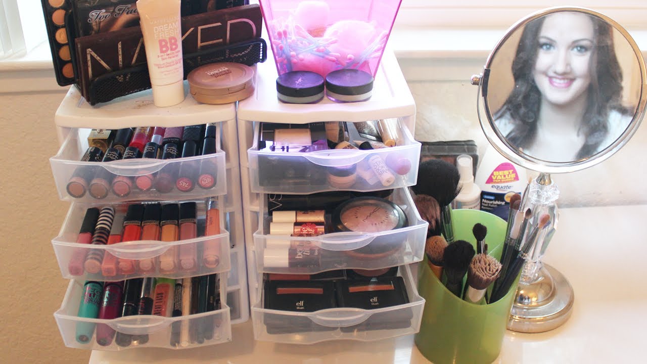 My Makeup Collection + Storage! ♡