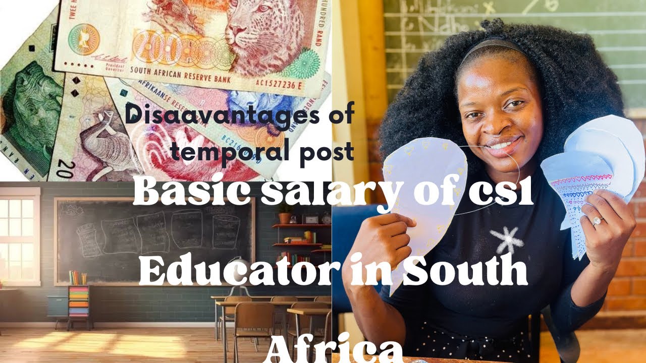 Basic salary of educators in South Africa|salary increase with post graduate 🧑‍🎓 qualifications