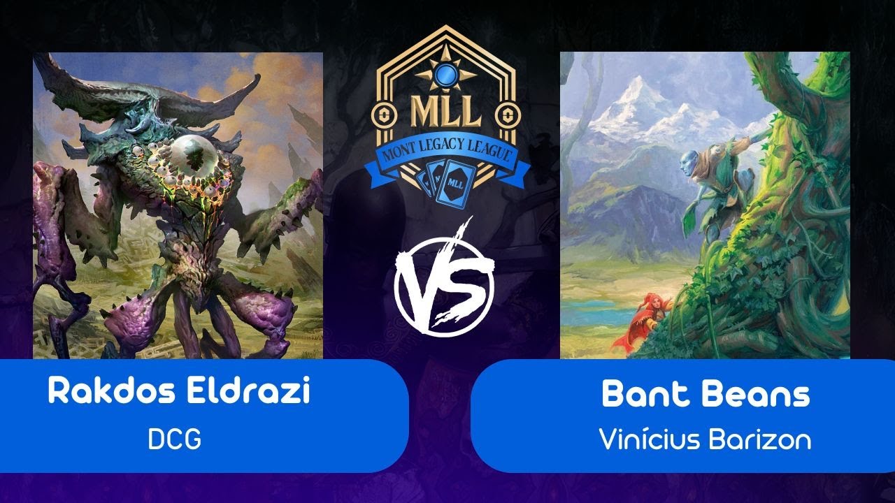 [Legacy na Mont] Rakdos Eldrazi VS Bant Beans (R 01 - 18/12/2025)