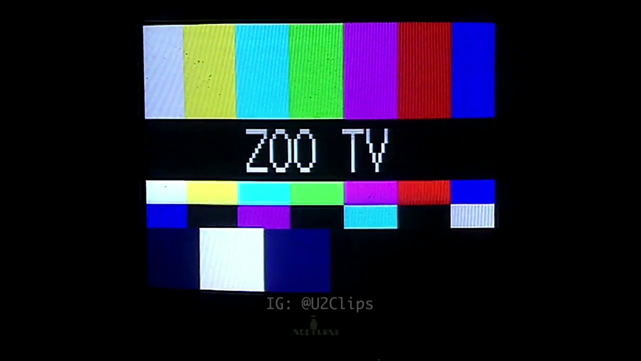 U2 ZOO TV tour 14/05/1992 San Sebastián - Intro + Zoo Station (teaser)