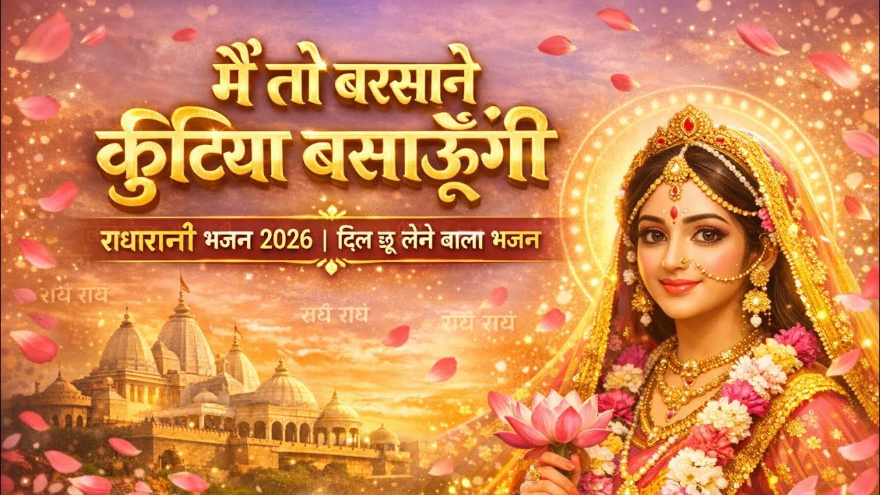 बरसाने कुटिया बनाऊंगी रे ❤️ | सुपरहिट राधा कृष्ण भजन Barsane Kutiya Banaungi | Radha Rani Song 2026