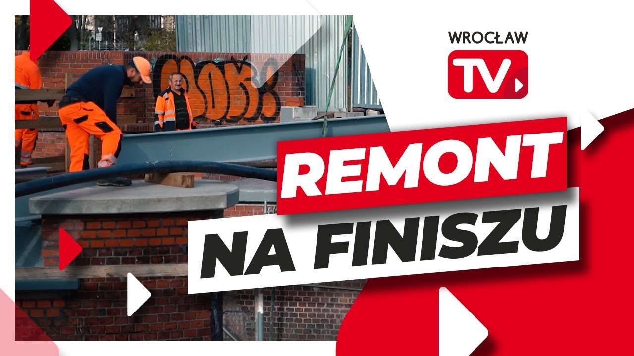 Most św. Klary ma już dźwigary. Koniec remontu jeszcze w tym roku | Wrocław TV