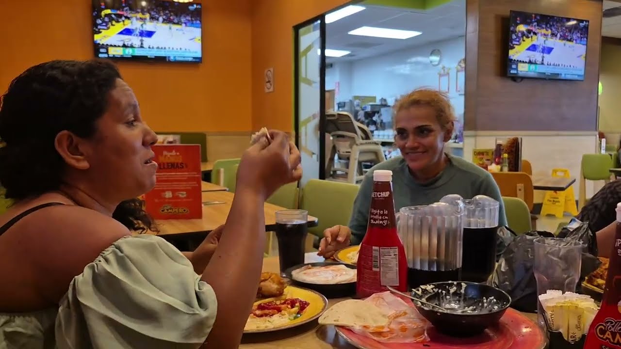 Mandaron dinero para que el grupo de KARINA coma en pollo campero