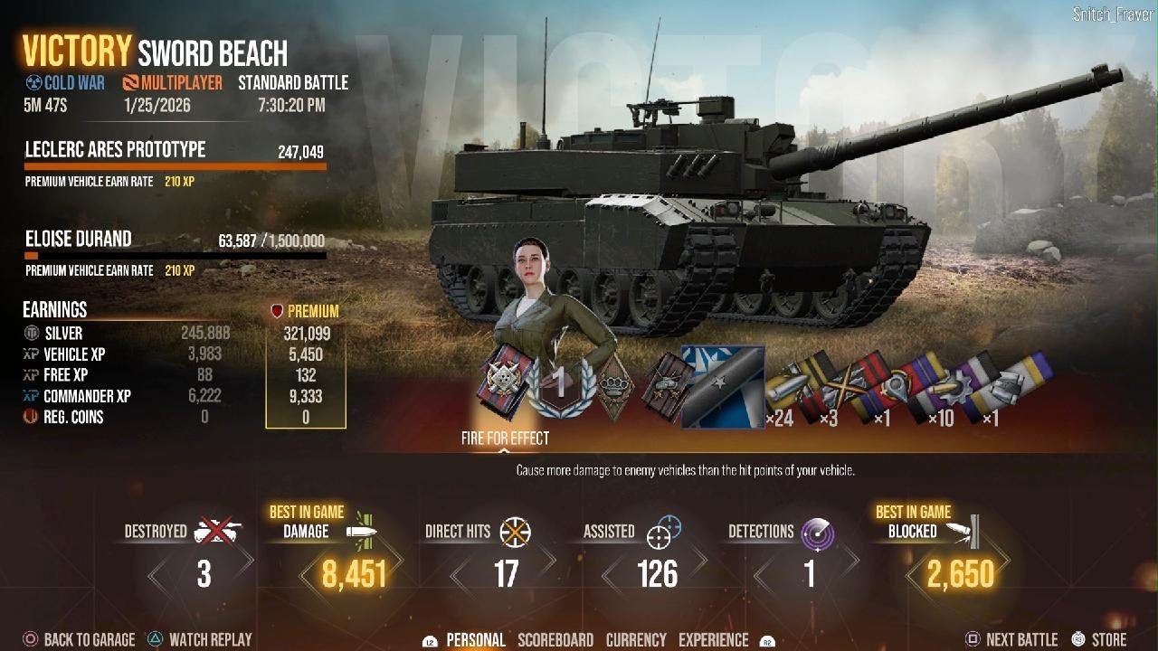 World of Tanks - Leclerc Ares (P) - 2 Epic Games