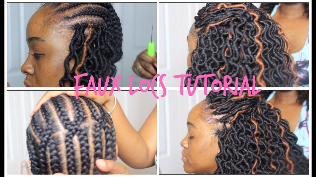 How To: Faux Crochet Locs Tutorial