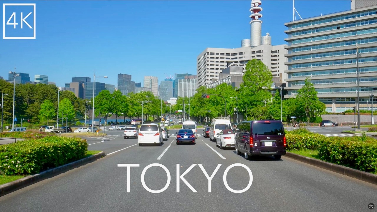 The Big Mikan Driving Tour 4K - Tokyo Japan City Drive