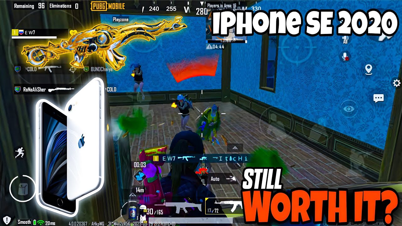 UPDATE 4.0 🔥 | IPHONE SE 2020 Still Worth It? | Pubg test In 2025 😍 | IPHONE SE 2020 | PUBG MOBILE 