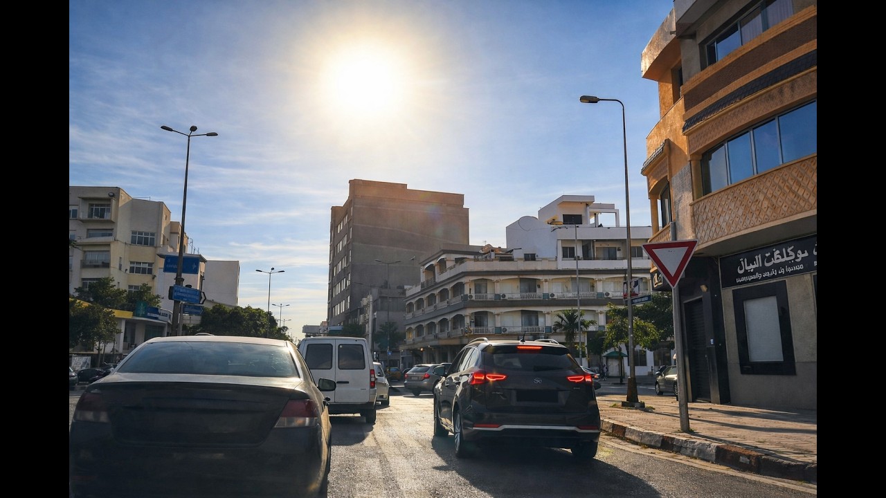 🇹🇳 Tunisia📍 Sousse — city drive discovery