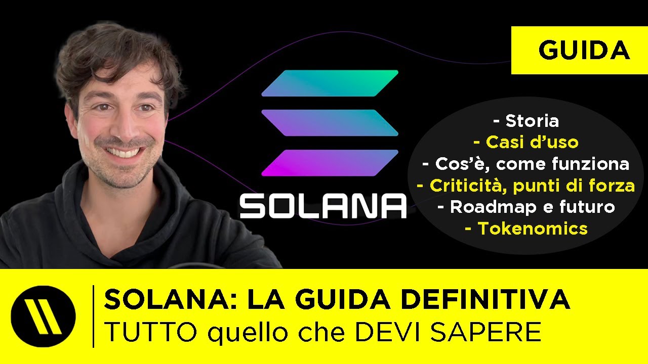 SOLANA (SOL): TUTTO QUELLO che DEVI SAPERE NEL 2024 (spiegato SEMPLICE)