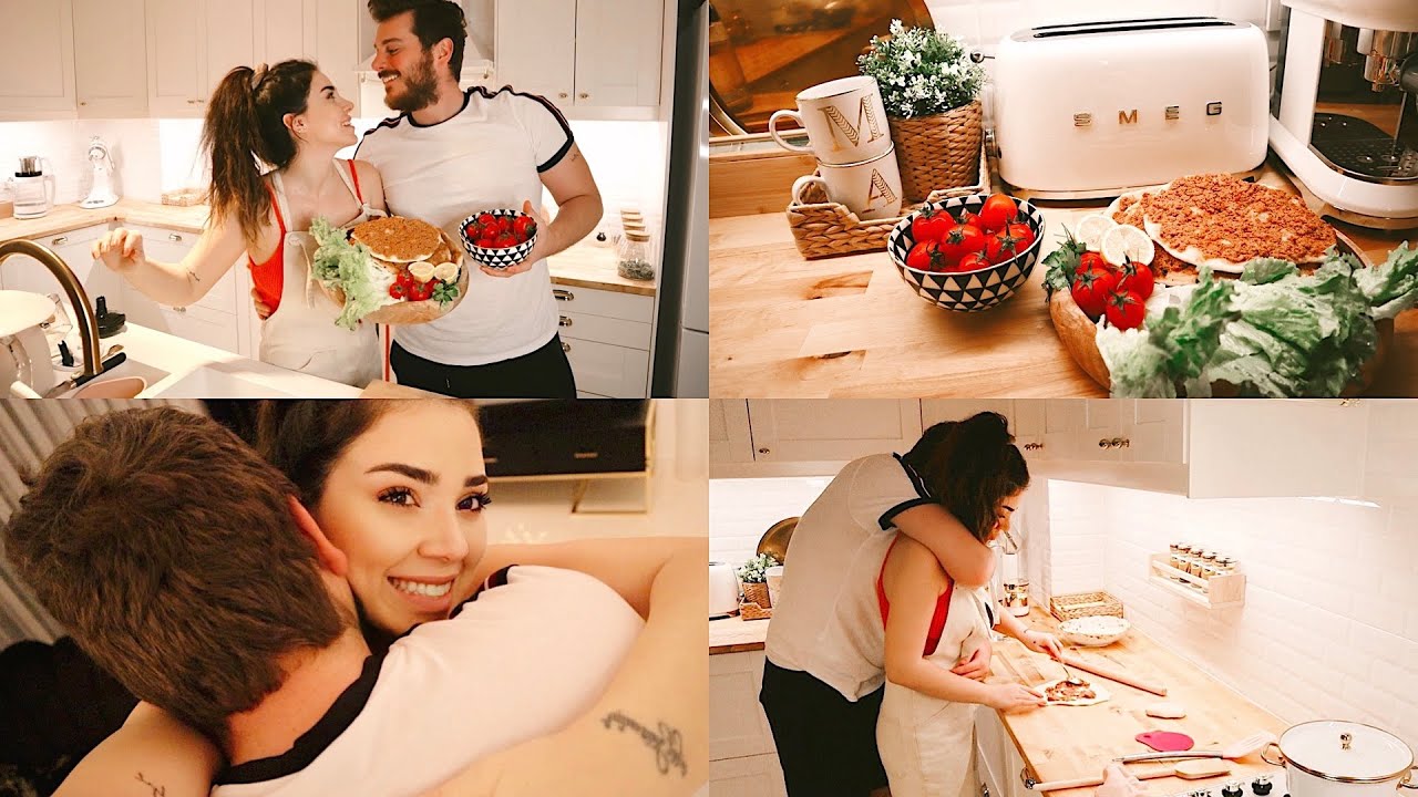 AKSÖZLER MUTFAKTA👩🏻‍🍳👨🏼‍🍳 #1 | KONUMUZ LAHMACUN🍅🥬 |