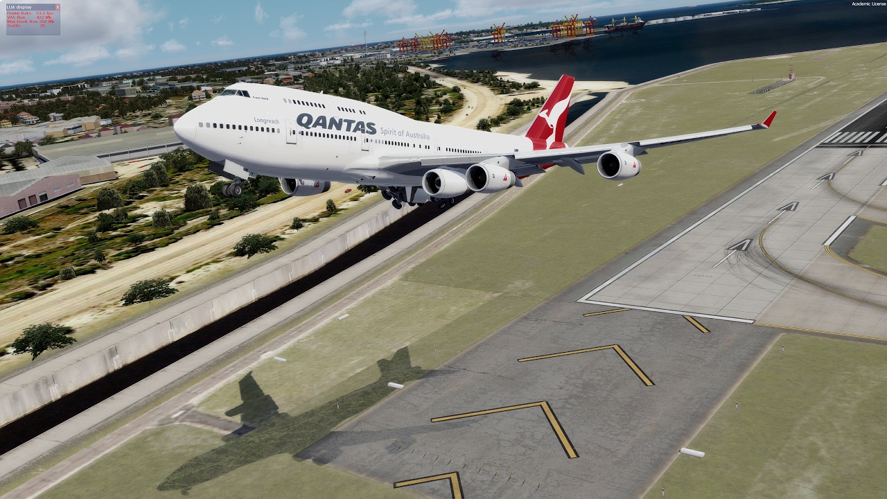 PMDG 747 v3 Exterior 4K P3D v3.4