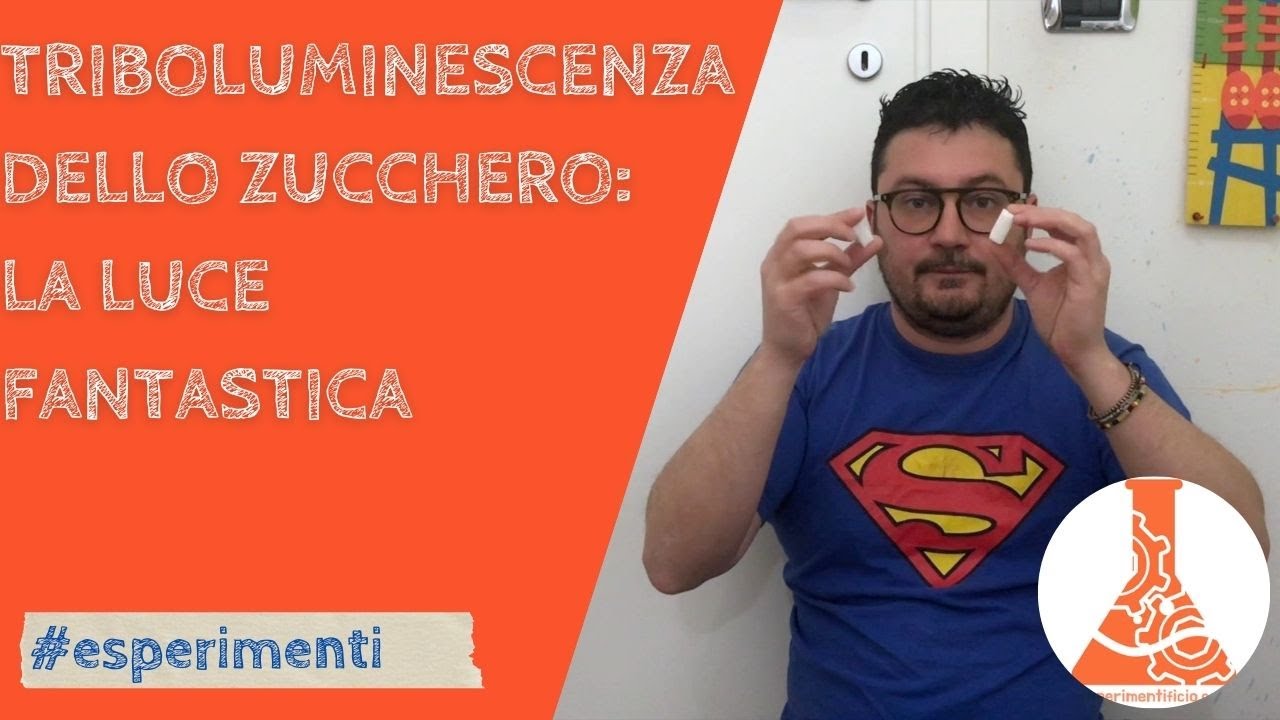 Triboluminescenza dello Zucchero: la luce fantastica