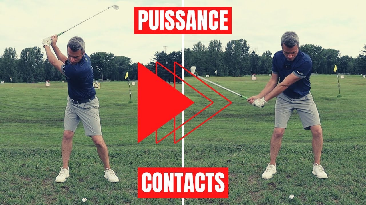 Le mouvement de puissance de l'épaule gauche au golf!
