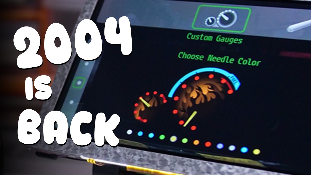 A Video Game Menu that Actually Modifies My Car