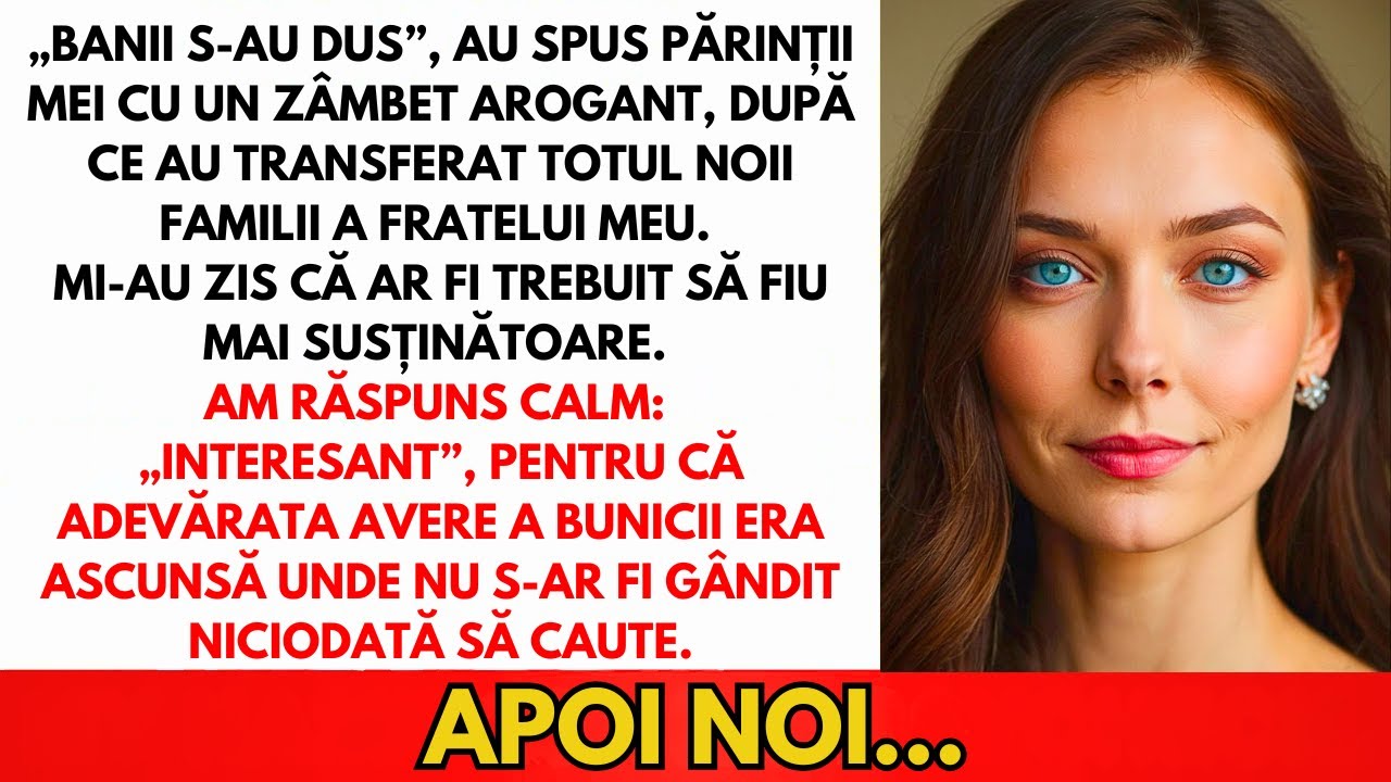 Părinții Mei Au Transferat Pe Furt Herența Mea Noii Lor Familii — Banca Elvețiană Avea Alte Planuri