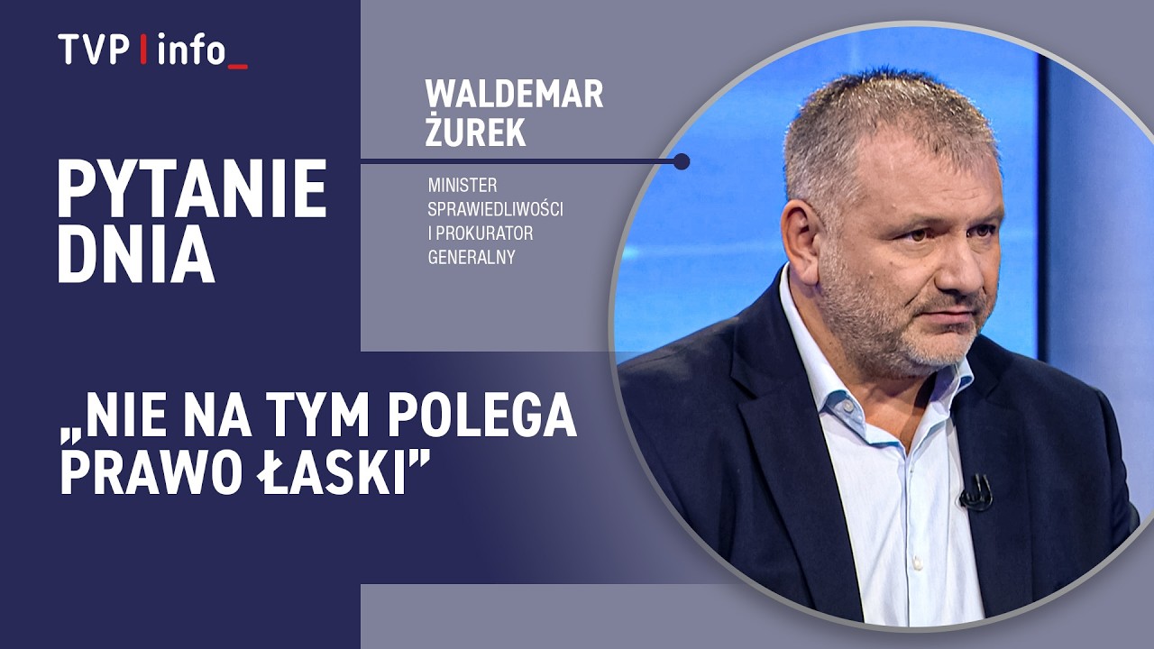 Waldemar Żurek: Nie na tym polega prawo łaski | PYTANIE DNIA