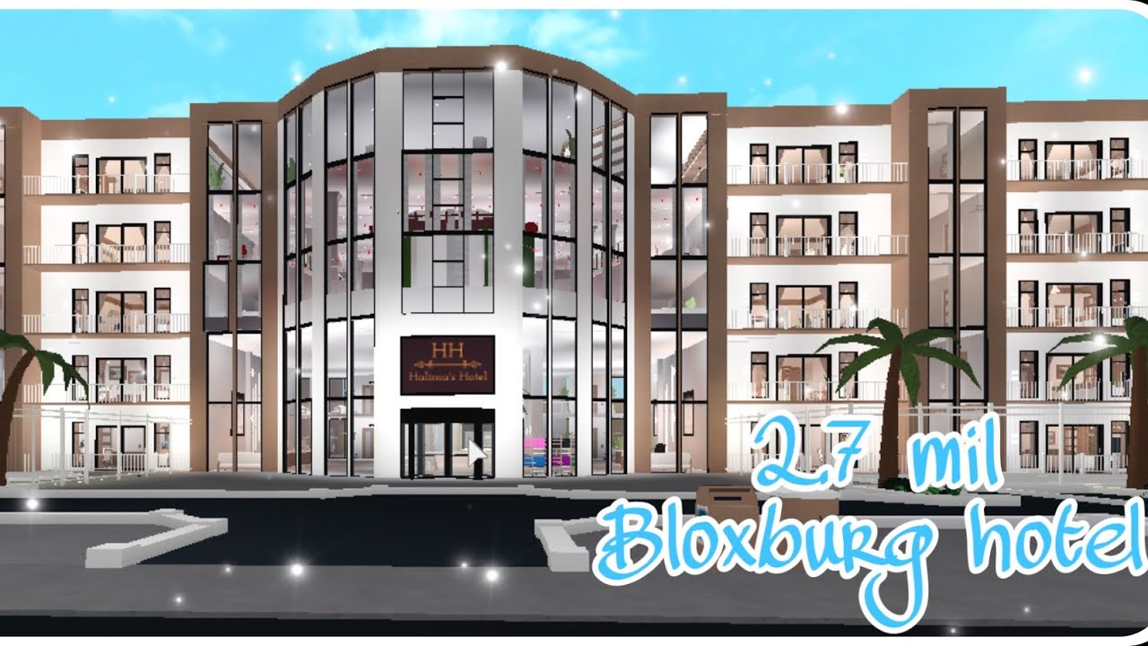 Bloxburg hotel tour!