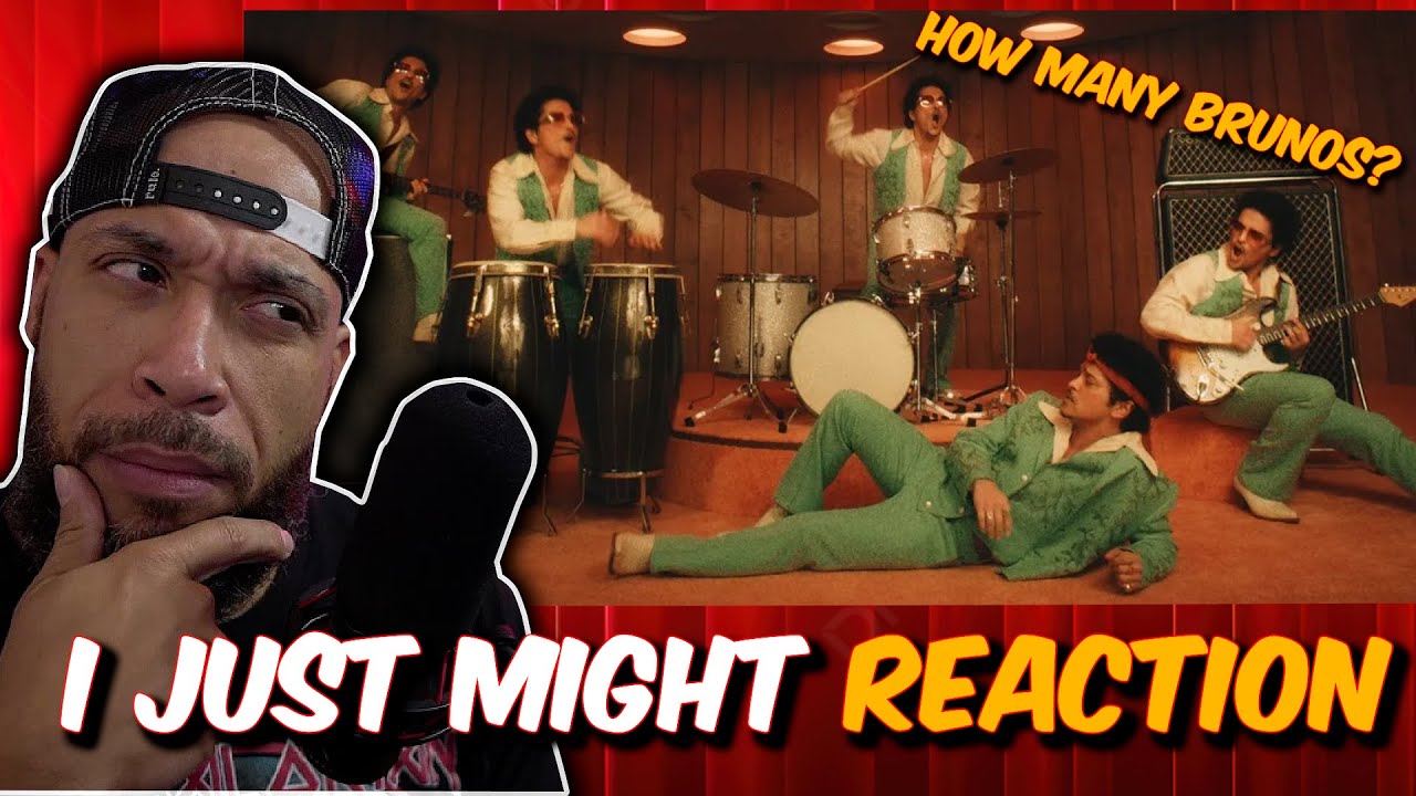 First Time LISTENING to BRUNO MARS "I Just Might" Official Music Video - A Live Stream REACTION