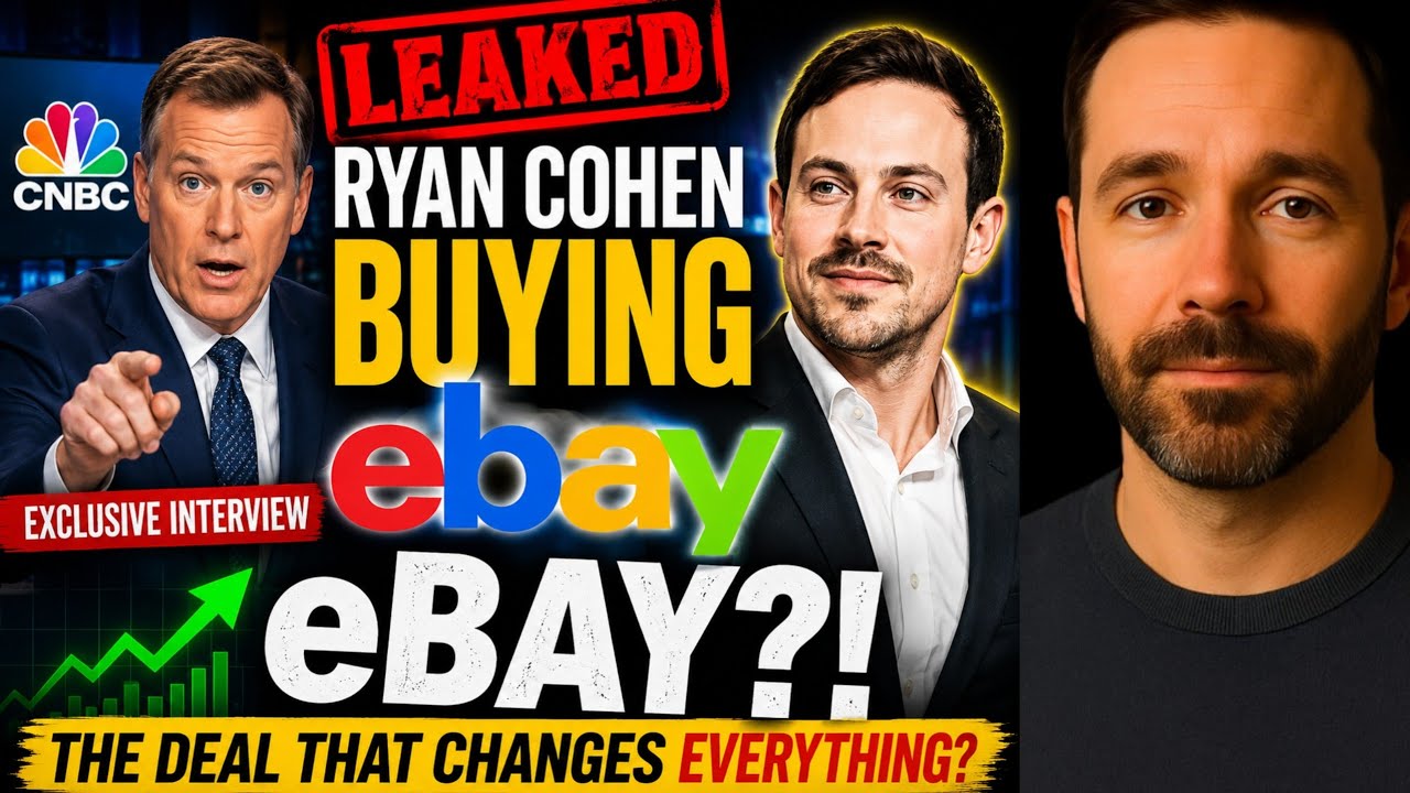 АКЦИИ GME: Ведущий CNBC СЛУЧАЙНО подтвердил покупку eBay компанией $GME?! АКЦИИ GAMESTOP