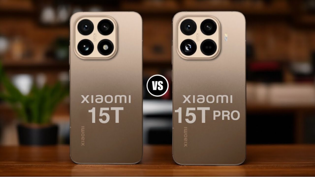Xiaomi 15T vs Xiaomi 15T Pro